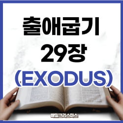 출애굽기 29장 38-46절 강해 [하루말씀]